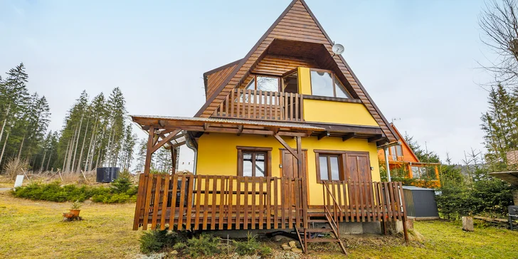Dovolená v chatě na Lipně: apartmány pro 5 osob nebo celá chata až pro 10 osob
