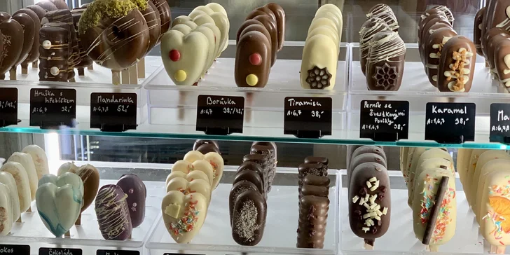 Domácí nanuky, zmrzlina v kelímku i káva dle výběru: latte, espresso i lungo