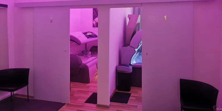 Opálení po celý rok v novém solárním studiu na 10 min. nebo permanentka na 60 min.