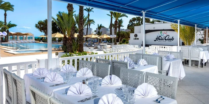Dovolená na Djerbe: 4* hotel Hari Club Beach Resort, ultra all inclusive vč. letu