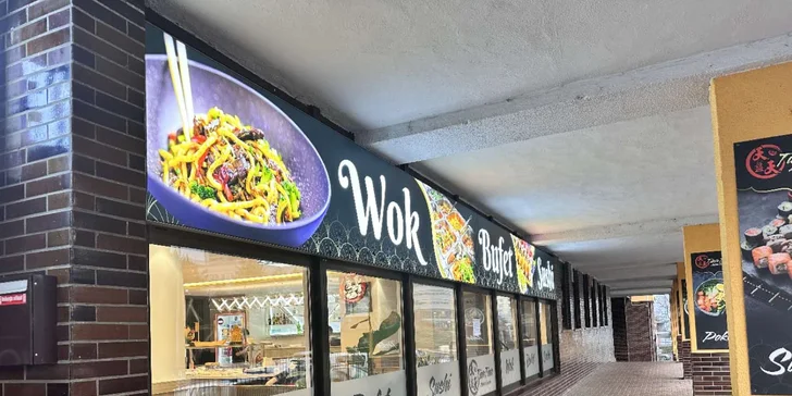 All you can eat oběd pro 1-2 osoby: sushi, knedlíčky a další asijské pokrmy