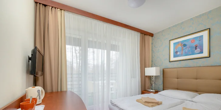 Dovolená u Baltského moře: hotel kus od pláže, polopenze i vstup do wellness