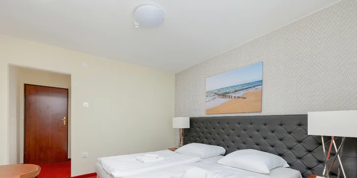 Dovolená u Baltského moře: hotel kus od pláže, polopenze i vstup do wellness
