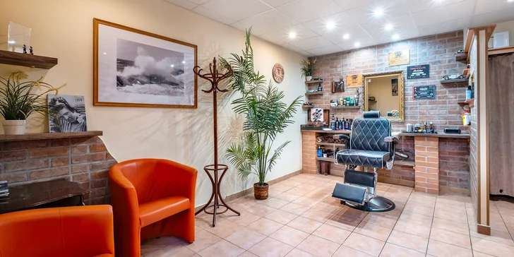 Barbershop: klasický střih, úprava vousů i pečující balíček