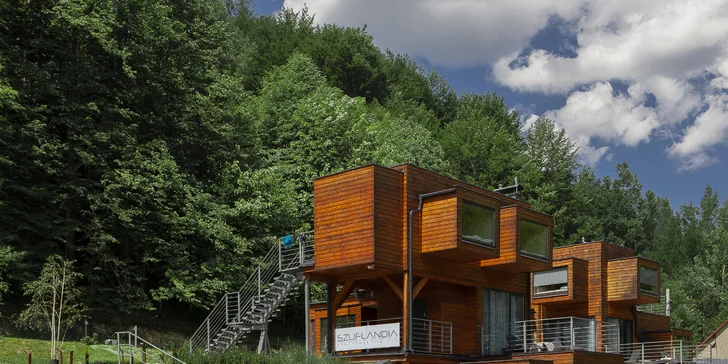 Designové apartmány ve Visle s wellness i extra dárky pro pár i rodinu