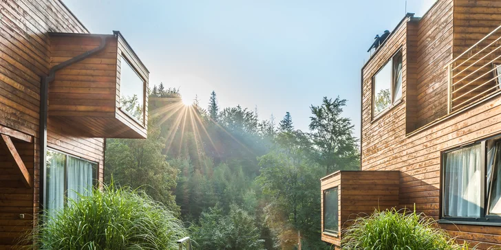 Designové apartmány ve Visle s wellness i extra dárky pro pár i rodinu