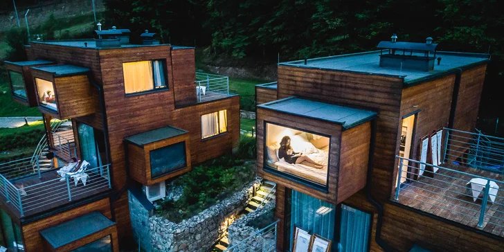 Designové apartmány ve Visle s wellness i extra dárky pro pár i rodinu