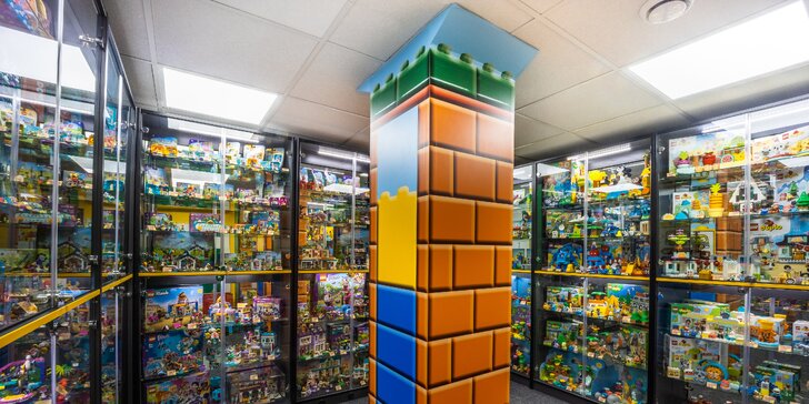Milion kostiček: vstupné do muzea s největší sbírkou LEGO® setů na světě