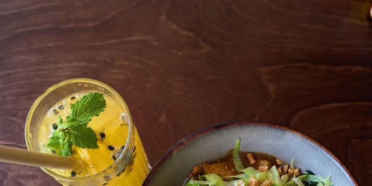 Voucher v hodnotě 200 až 1000 Kč na jakékoliv jídlo i pití v asijské restauraci EatNam