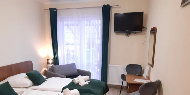 Międzyzdroje: hotel přímo u Baltu s polopenzí a wellness