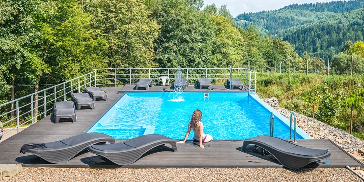 Designové apartmány ve Visle s wellness i extra dárky pro pár i rodinu