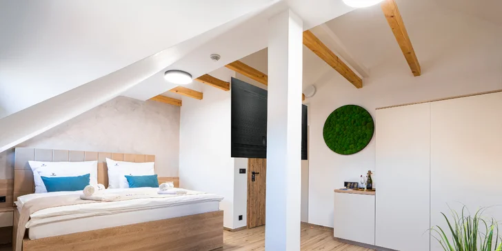 Designové ubytování v Mikulově: krásný penzion se snídaní a vlastní kavárnou