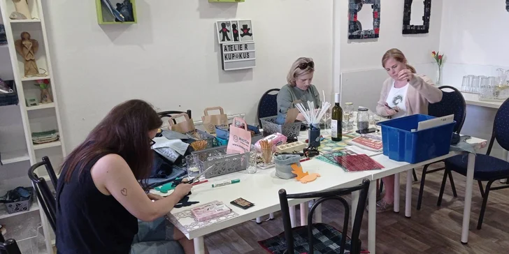 Workshop: vyrobte si náramek, mandalu nebo zrcadlo z upcyklovaného materiálu