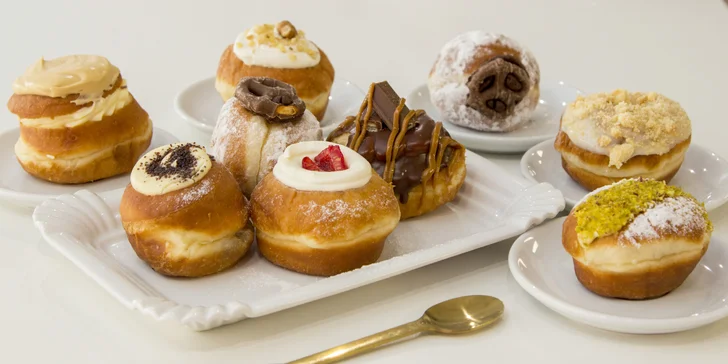 Minikoblihy a minidonuty: mix 2 až 18 kousků těch nejlepších příchutí z vyhlášené Koblihy