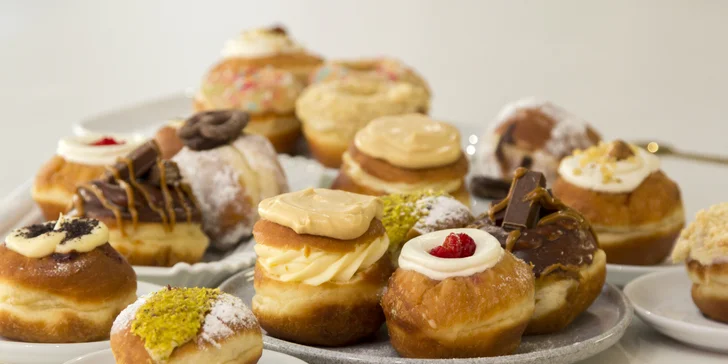 Minikoblihy a minidonuty: mix 2 až 18 kousků těch nejlepších příchutí z vyhlášené Koblihy