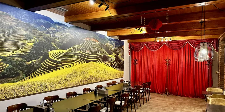 Otevřený voucher na 300–1000 Kč do čínské restaurace v centru Pardubic