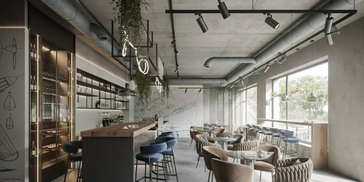 Tříchodové menu s lahví vína v restauraci Kofínno pro 2 osoby