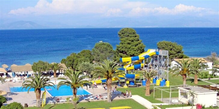 Letecky na Korfu: Hotel Messonghi Beach Holiday Resort**** s all inclusive, aquaparkem a dětským klubem Čedog