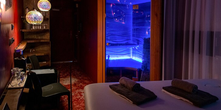 90 min. v privátní designové sauně Nezvalova Archa pro 2 osoby