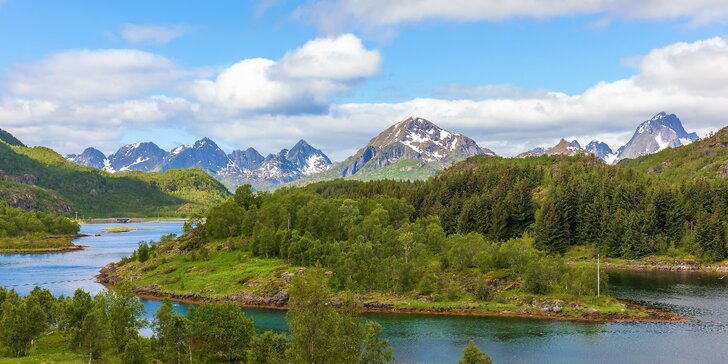 Dechberoucí norské fjordy: poznávací zájezd severskou přírodou s ubytováním v chatkách