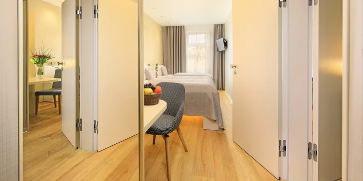 4* hotelu Ametyst: pobyt se snídaní pro dva v historické Praze