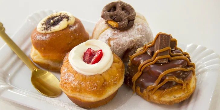 Minikoblihy a minidonuty: mix 2 až 18 kousků těch nejlepších příchutí z vyhlášené Koblihy