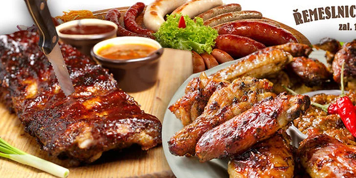 Masová hostina v restauraci Řemeslnická beseda