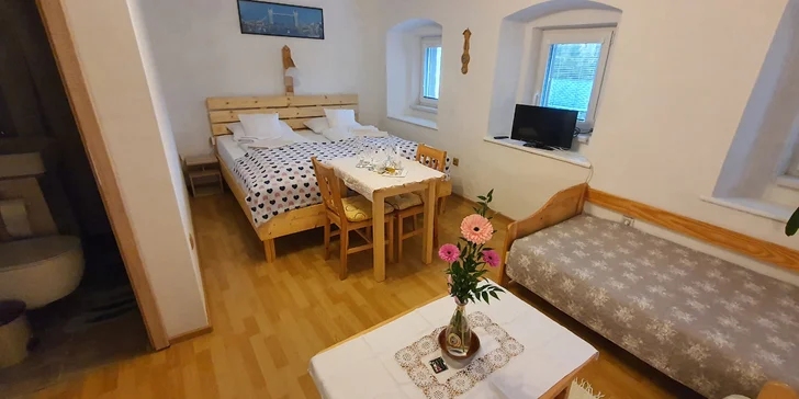 Romantické ubytování v soukromí: pobyt se snídaní i privátní saunou na úpatí Jeseníků