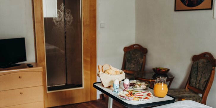 Romantické ubytování v soukromí: pobyt se snídaní i privátní saunou na úpatí Jeseníků