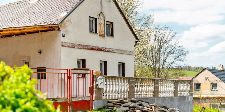 Romantické ubytování v soukromí: pobyt se snídaní i privátní saunou na úpatí Jeseníků