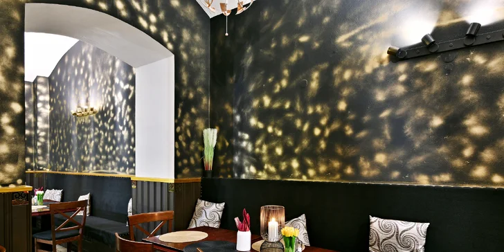 Otevřené vouchery do restaurace Babylon na Novém Městě: až 2000 Kč na orientální pochoutky dle výběru