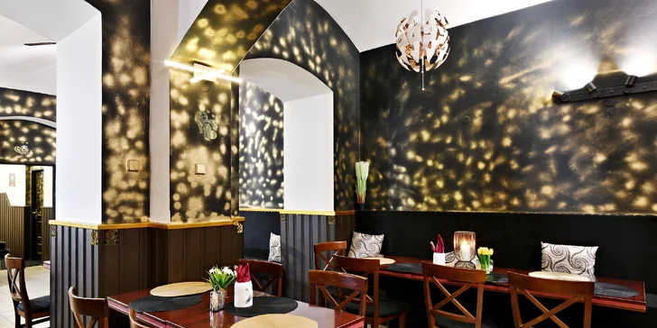 Otevřené vouchery do restaurace Babylon na Novém Městě: až 2000 Kč na orientální pochoutky dle výběru