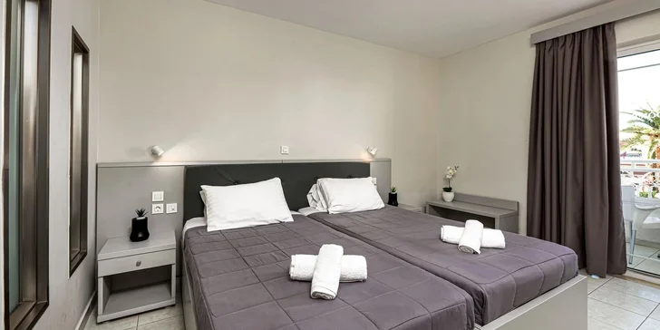 Dovolená v Řecku: 3* hotel Poseidon, all inclusive, bazén, dětský klub Čedog i let
