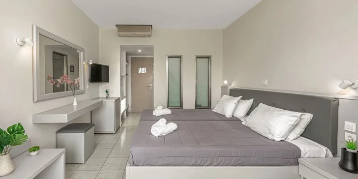 Dovolená v Řecku: 3* hotel Poseidon, all inclusive, bazén, dětský klub Čedog i let