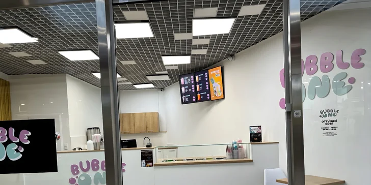 Velký bubble tea podle výběru: 23 druhů a 3 porce kuliček nebo želé