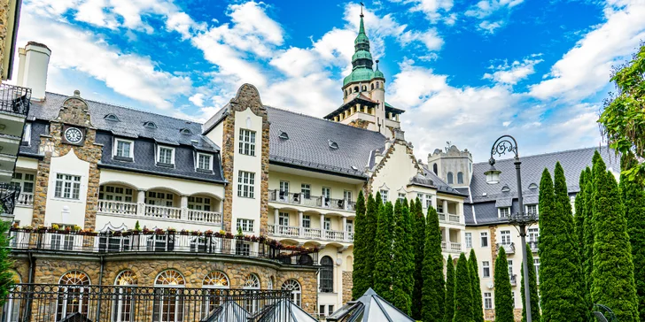 Luxusní dovolená na zámku: neomezený wellness i polopenze, 2 děti zdarma