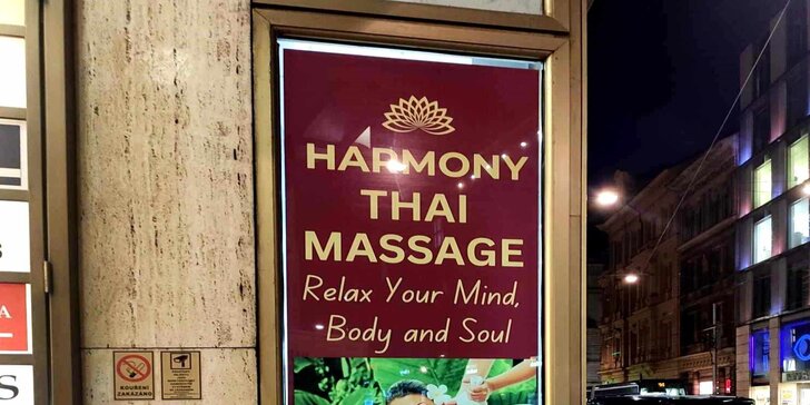 Thajská masáž podle výběru: tradiční thajská, relaxační nebo olejová