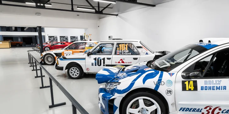 Ve znamení rychlosti: vstupné do Automoto Musea Lučany pro dospělého