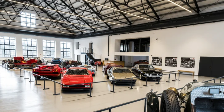 Ve znamení rychlosti: vstupné do Automoto Musea Lučany pro dospělého
