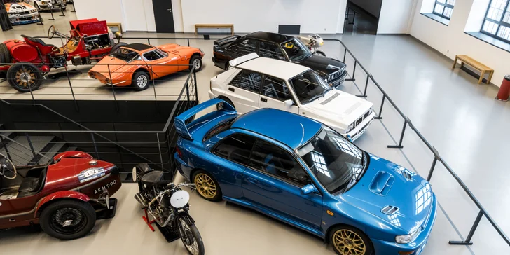 Ve znamení rychlosti: vstupné do Automoto Musea Lučany pro dospělého