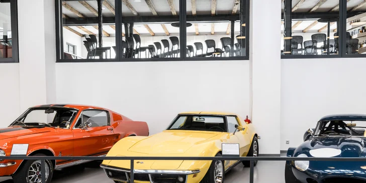Ve znamení rychlosti: vstupné do Automoto Musea Lučany pro dospělého