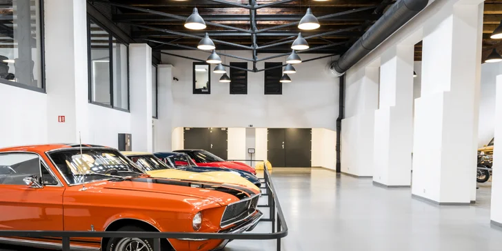 Ve znamení rychlosti: vstupné do Automoto Musea Lučany pro dospělého
