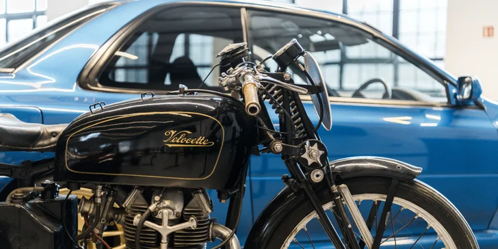 Ve znamení rychlosti: vstupné do Automoto Musea Lučany pro dospělého