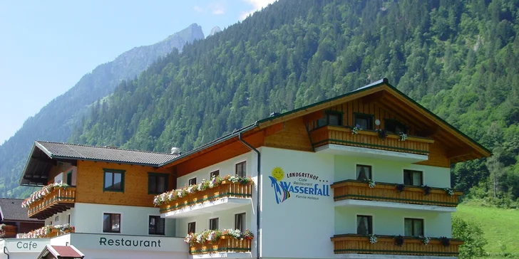 Horský hotel v blízkosti Zell am See a hory Grossglockner: polopenze, sauna, slevová karta