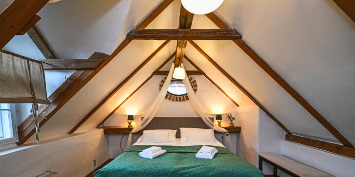 Luxusní apartmán v Mikulově až pro 7 osob: krásné ubytování přímo u zámku