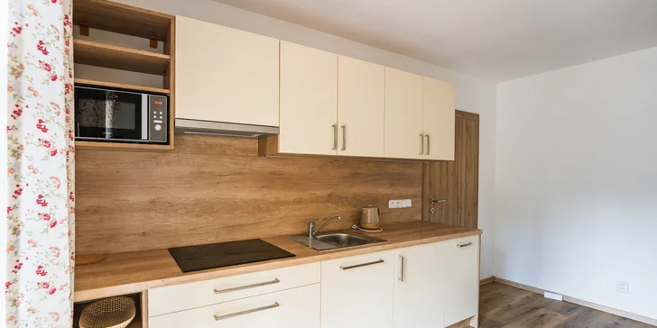 Luxusní apartmán se saunou v Beskydech na Bílé: až pro 4 osoby, turistika, cyklistika