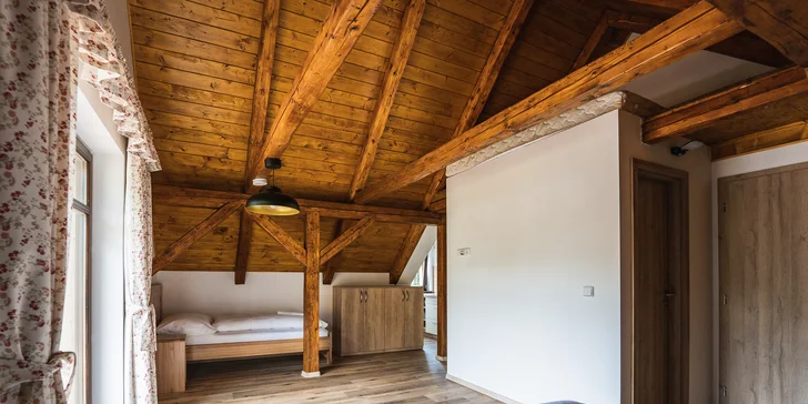 Luxusní apartmán se saunou v Beskydech na Bílé: až pro 4 osoby, turistika, cyklistika