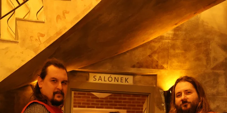 Sobotní středověká show, čtyřchodové menu s neomezená konzumace nápojů pro 1 až 4 osoby