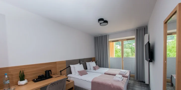 Lázeňské město Szczawnica v polských Tatrách: hotel u lanovky, wellness a snídaně či polopenze
