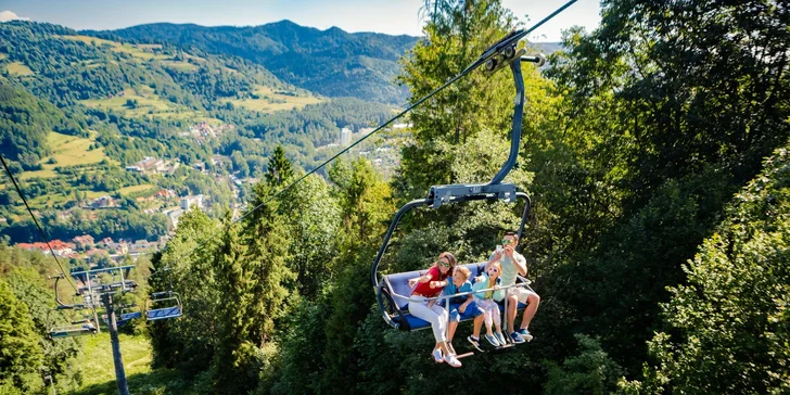 Lázeňské město Szczawnica v polských Tatrách: hotel u lanovky, wellness a snídaně či polopenze